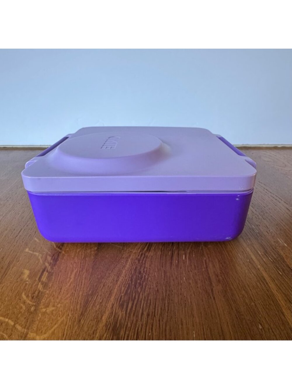 OMIEBOX Kids Lunch Box Purple Aqua School Bento Snacks Omie Snack Child Lunchbox - Picture 9 of 12